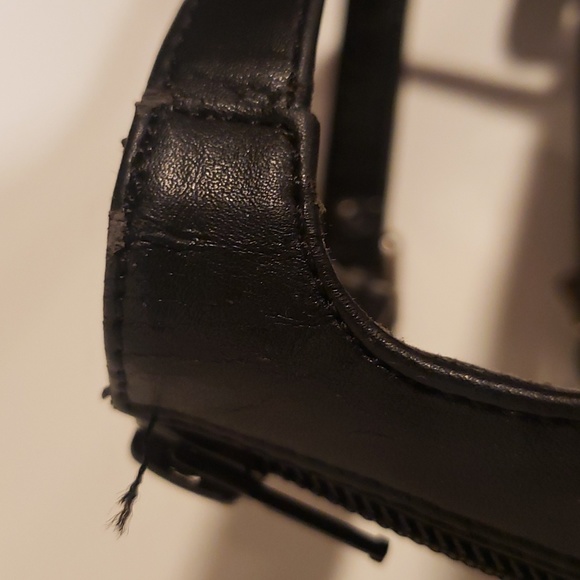 Women’s Diba Dianna Gladiator Strappy Knee-High Black Faux Leather Heels NWT - Picture 8 of 9